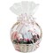 5 Pieces Large Cellophane Bags for Gift basket 24x30 Inches Clear Basket Bags 5Pieces